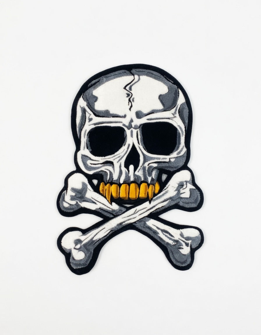 Skull with Gold Teeth