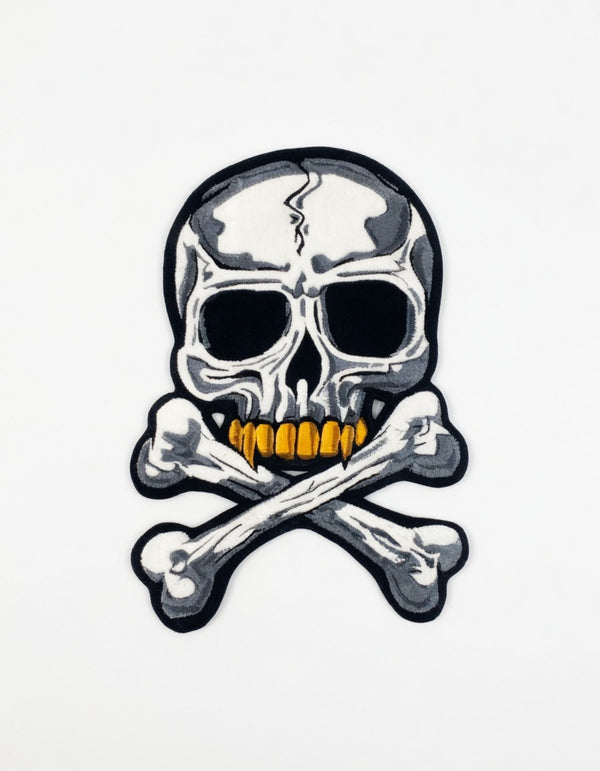 Skull with Gold Teeth