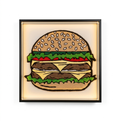 Burger Framed