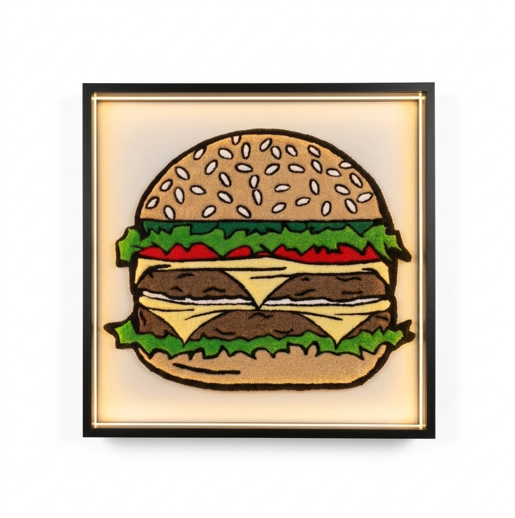 Burger Framed